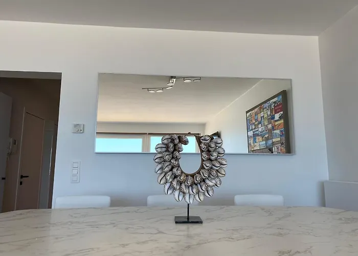 Seaview And Sun@nieuwpoort Nieuwpoort